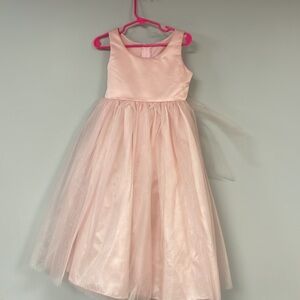 Good Girl USA Dress, Pink fit and flare  Sleeveless, double bow